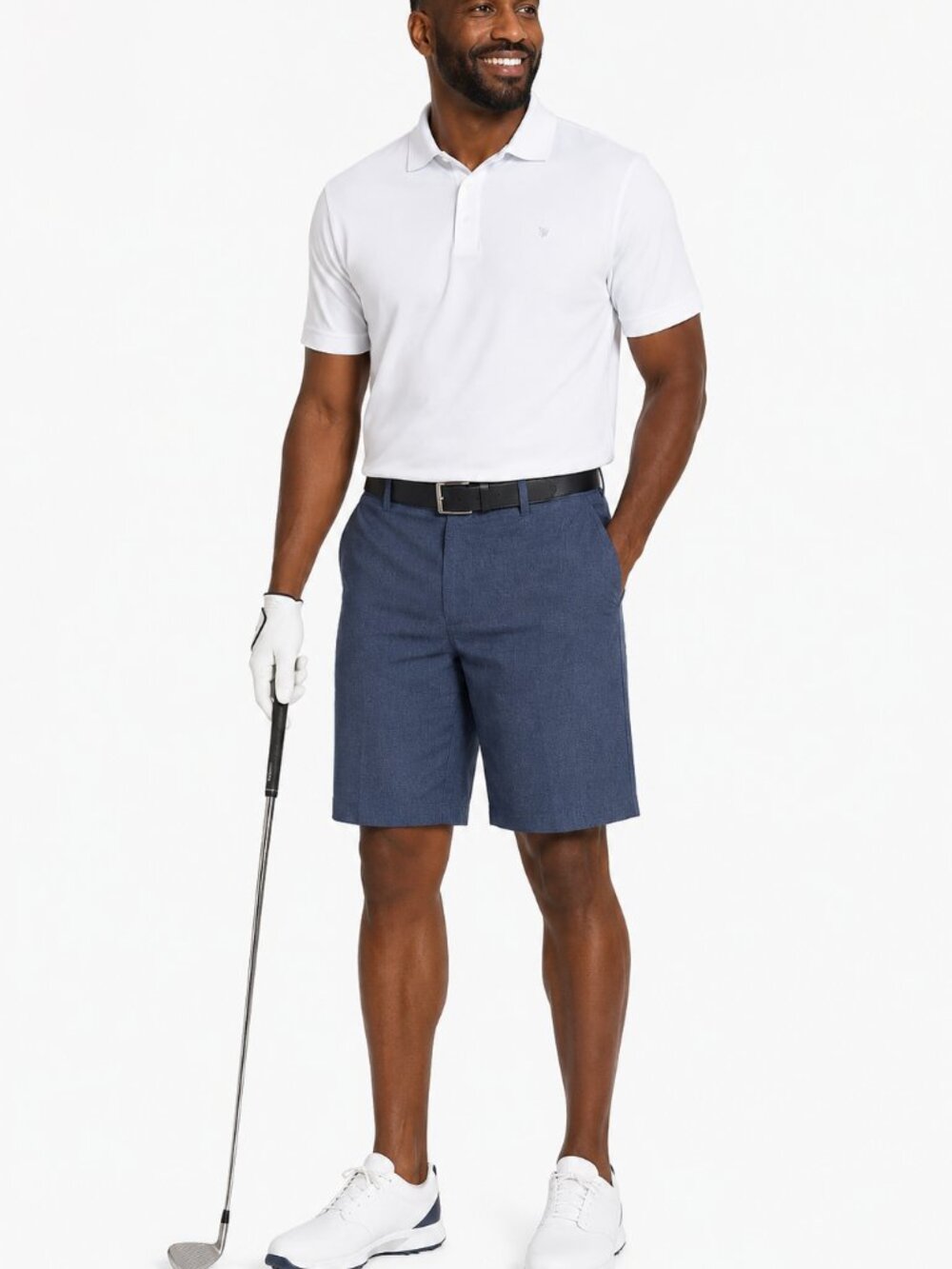 Ben Hogan Golf Shorts Men’s Size 40 Blue Performance Stretch 10" Inseam Dadcore